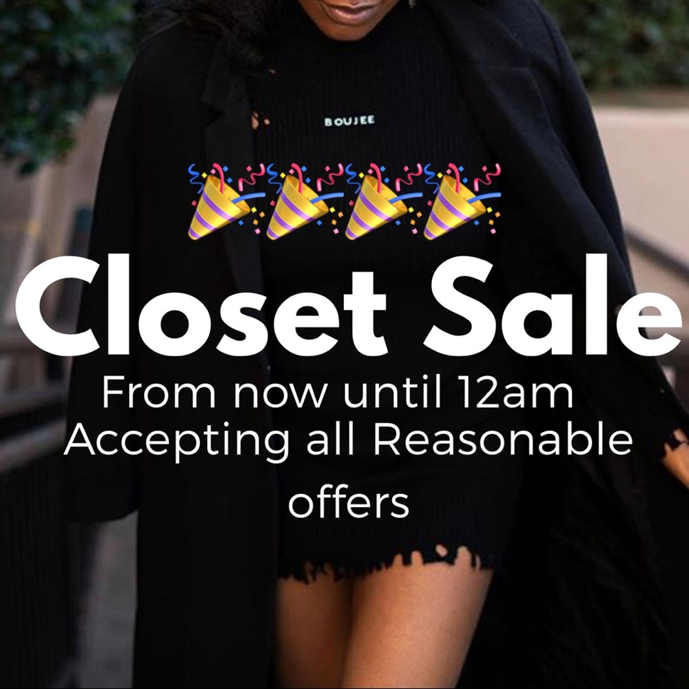 😱 Accepting all Reasonable offers 🖤.....
